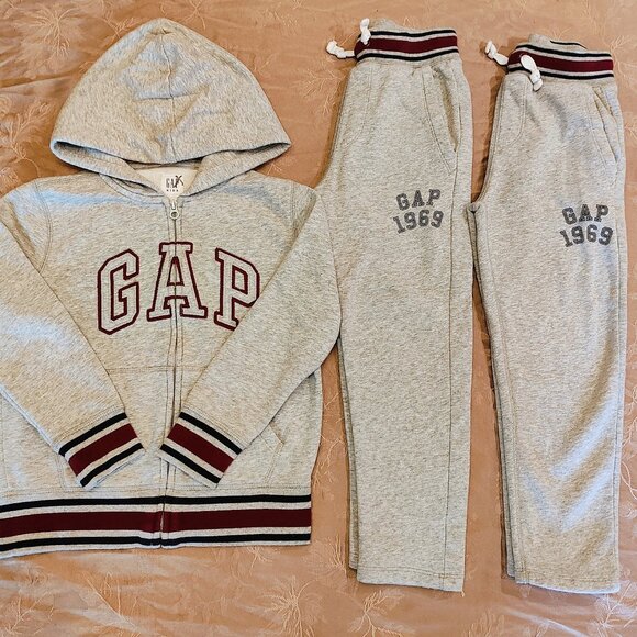 GAP Other - Gap Sweatsuit Three Piece Bundle, Size S (6-7), Excellent Used Condition! (EUC)